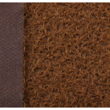 144-3141 - Проріджений мохер для тедді антік, 16 мм, коричневий на темній основі